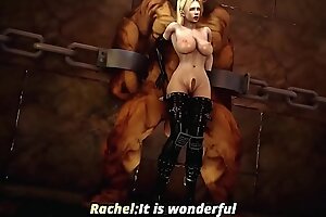 Rachel Screwed by Organism Cock in Dungeon - Arid or Alive DOA (Rule 34)