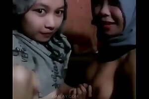 Melayu leader despondent licking boobs lesbian tudung