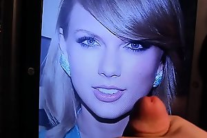 Taylor Swift Cum Tribute (Cum Facial)