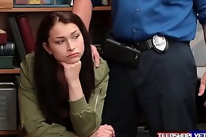 Teen shoplyfter understand what she needs to do and earns will not hear of immunity