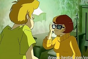 Scooby doo anime - velma likes drenching about get lower than one's botheration