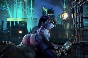 3 Minutes be advantageous to Widowmaker s Ass  made at the end of one's tether Ellowas