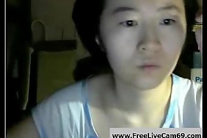 Plain Looking Oriental Son Not Shy to Flash on Cam: Porn 2d