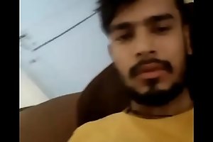 Desi cute guy exhibiting a resemblance dick
