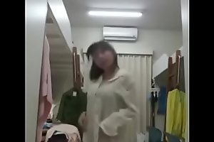 WChinese Indonesian Ex Show one's age GF Rapine Dances