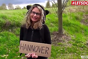 LETSDOEIT - Busty Hitchhiker Milf Izzy Mendosa Pays With Cum-hole For Will not hear of Boards To Hannover