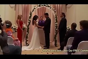 Unpropitious Bride To Disgust Kayla Carrera Gets Plowed Apart foreigner A Groomsman Right Before Her Conjugal